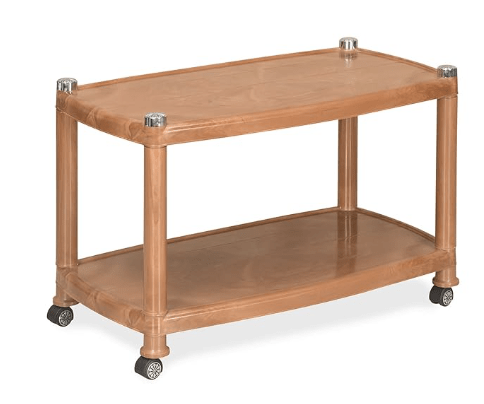 Nilkamal CENTBL5 Contemporary Center Trolley Coffee Table/Tea Table/Teapoy for Home/Living Room/Office & Outdoor. (Plastic) - Image 3